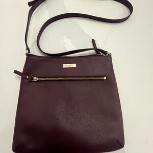 Kate Spade Dark Purple Crossbody Bag